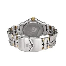 TAG Heuer Link 33MM Green Index Hour Markers Dial Stainless Steel 4