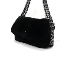 Chanel Fur CC Flap Triple Chain aa63490 155790484 2