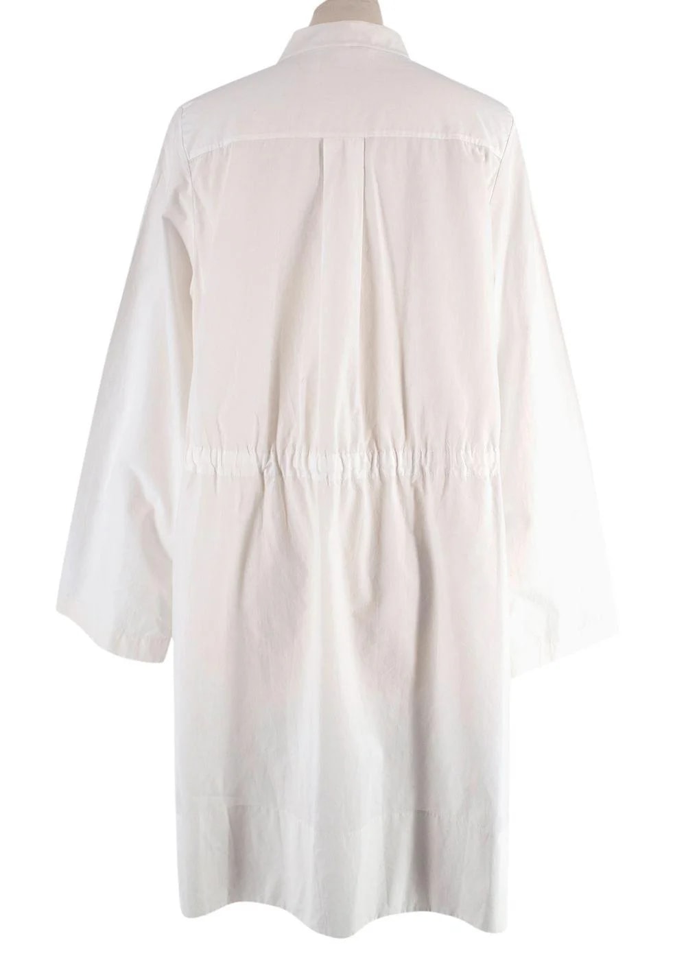 Chloe Drawstring Cotton Tunic Dress 2