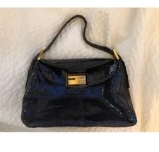 Fendi — Fendi Mamma Baguette Exotic — Handbag — resale