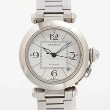 Cartier — Cartier Pasha C W31074M7 SS AT White Dial — Watch — resale