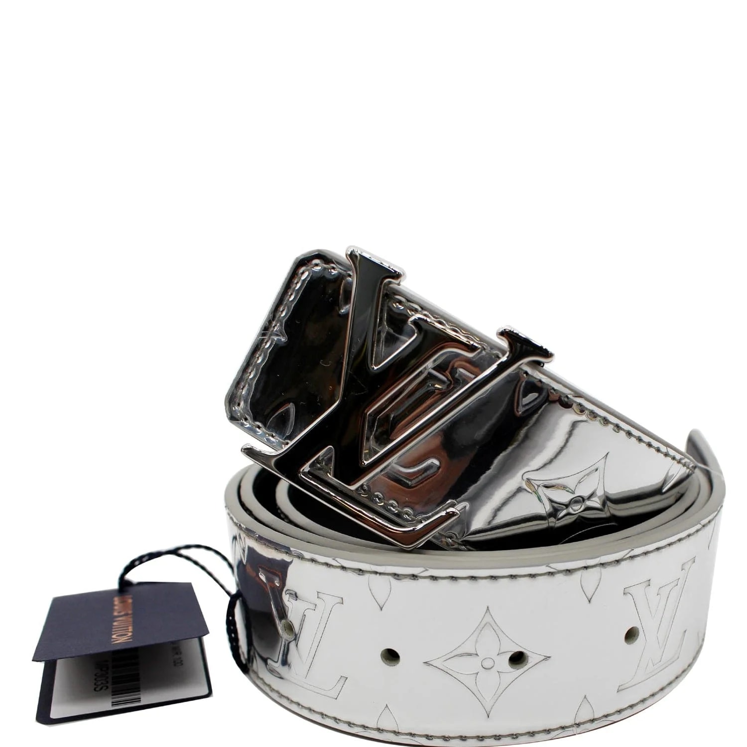 Louis Vuitton — Louis Vuitton Initiales Mirror Reversible Belt — Accessory — resale