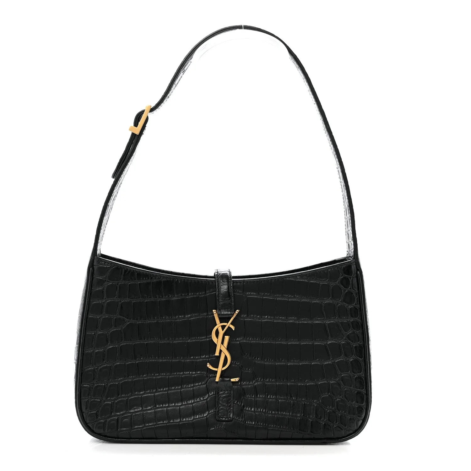 Saint Laurent — Embossed le 5 A 7 Hobo — Handbag — resale