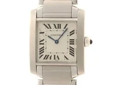 Cartier — Cartier Tank Française MM W51003Q3 Stainless Steel 25mm White Dial #DW2006 — Watch — resale