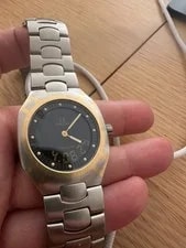 Omega Seamaster Polaris Multifunction LCD 18k Quartz Fully Functional 3