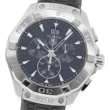 Tag Heuer — TAG Heuer Aqua Racer WAP1110 Date Black Dial Quartz Watch_870040 — Watch — resale