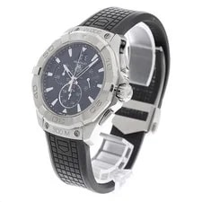 TAG Heuer Aqua Racer WAP1110 Date Black Dial Quartz Watch_870040 3