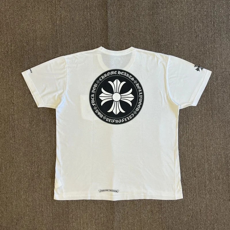 Chrome Hearts — Hearts Cross Logo Tee — streetwear — resale