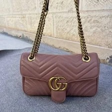 Gucci Marmont Medium GG Matelassé Crossbody 2