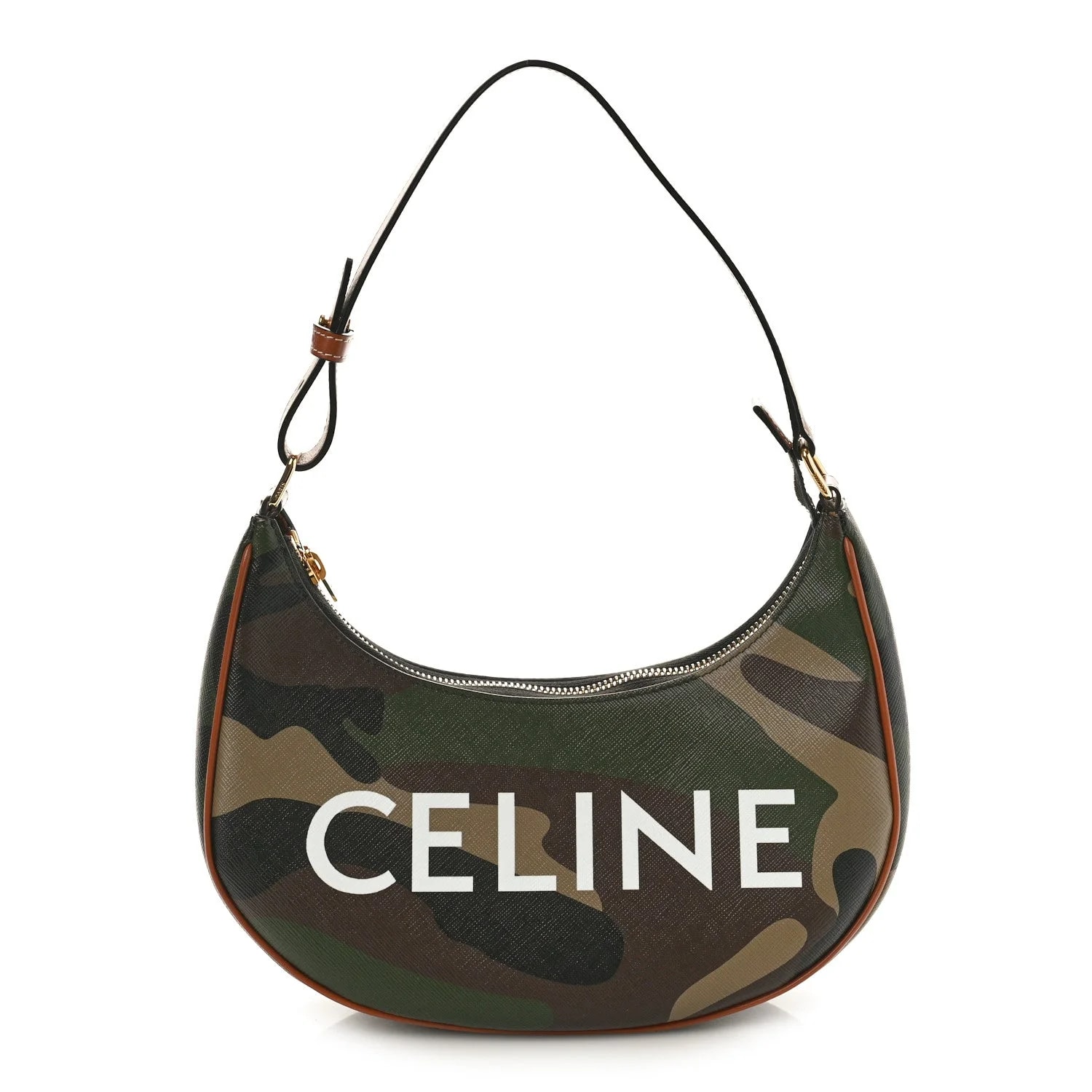 Celine — Camouflage Ava Logo Triomphe — Handbag — resale