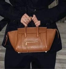 Celine 2026 New Style "Little Luggage" Soft / Top Handle $3600 3