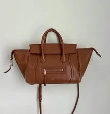 Celine 2026 New Style "Little Luggage" Soft / Top Handle $3600 4