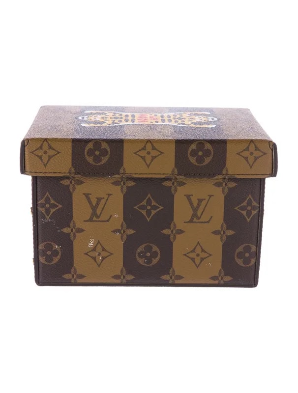 Louis Vuitton x Nigo — Strip Tiger Monogram Box — Furniture — resale