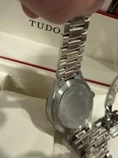 Tudor Style 38mm 18K Yellow Gold Steel Diamond Dial 12503-0004 4