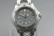 [Exc+5] TAG Heuer S/el S99.206M Quartz Silver Dial From Japan 3