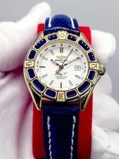 Breitling — Breitling Lady J 18K Solid Gold 31mm White Dial Quartz Ref K52065.1 N — Watch — deal