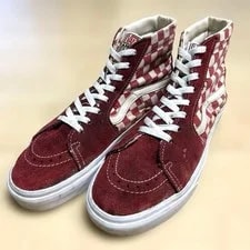 Vans — 8.0US 90S Vans Checkered Flag Sk8-Hi High Top Made in the USA LTD Or — Sneaker — resale