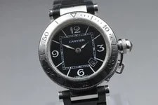 Cartier Pasha Seatimer W3140003 Black Dial 3