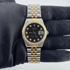 Rolex — 1966 Rolex Datejust 36mm Stainless Steel / Yellow Gold 1601/3 — Watch — resale