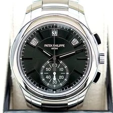 Patek Philippe 5905/1A Annual Calendar Chronograph With Green Dial 4