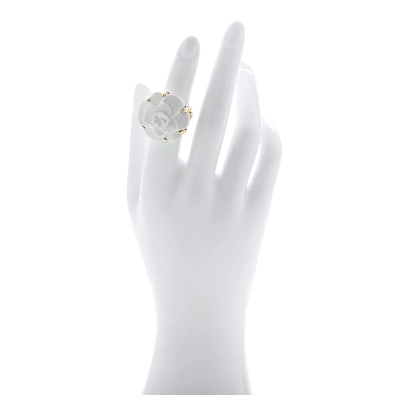 18K Yellow Gold Camellia 50 5.25 2