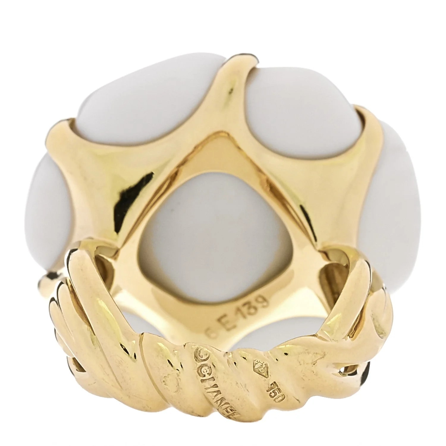 18K Yellow Gold Camellia 50 5.25 4