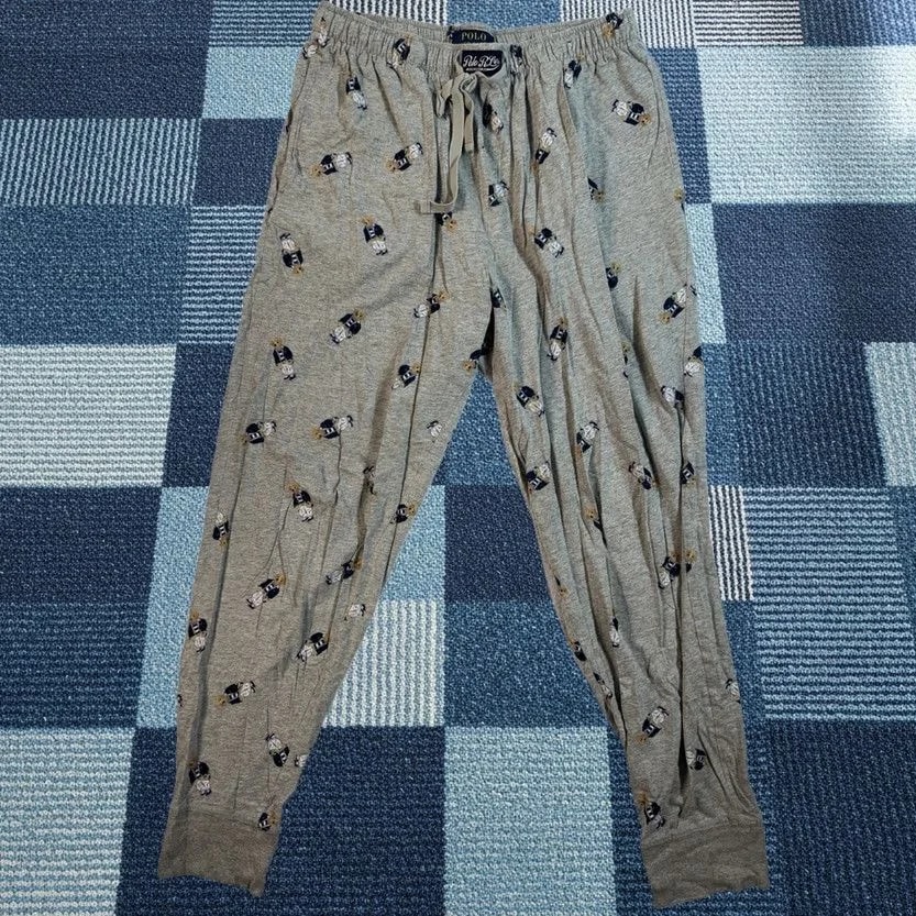 Polo Ralph Lauren — Polo Ralph Lauren Bear Pajama Pants M Sleepwear Lounge Jogger — streetwear — resale