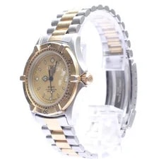 Tag Heuer — Read [EXC+5] Tag Heuer Professional 964.013-2 Gold Dial Quartz Japa — Watch — resale