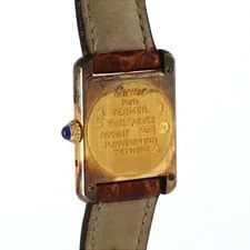 [Unserviced - Value Price] Cartier Must Tank SM Gold Plated W10031... 3