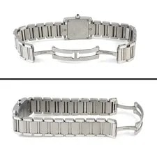 Cartier Tank Francaise SM W51008Q3 Ivory Dial Stainless Steel Quartz 3
