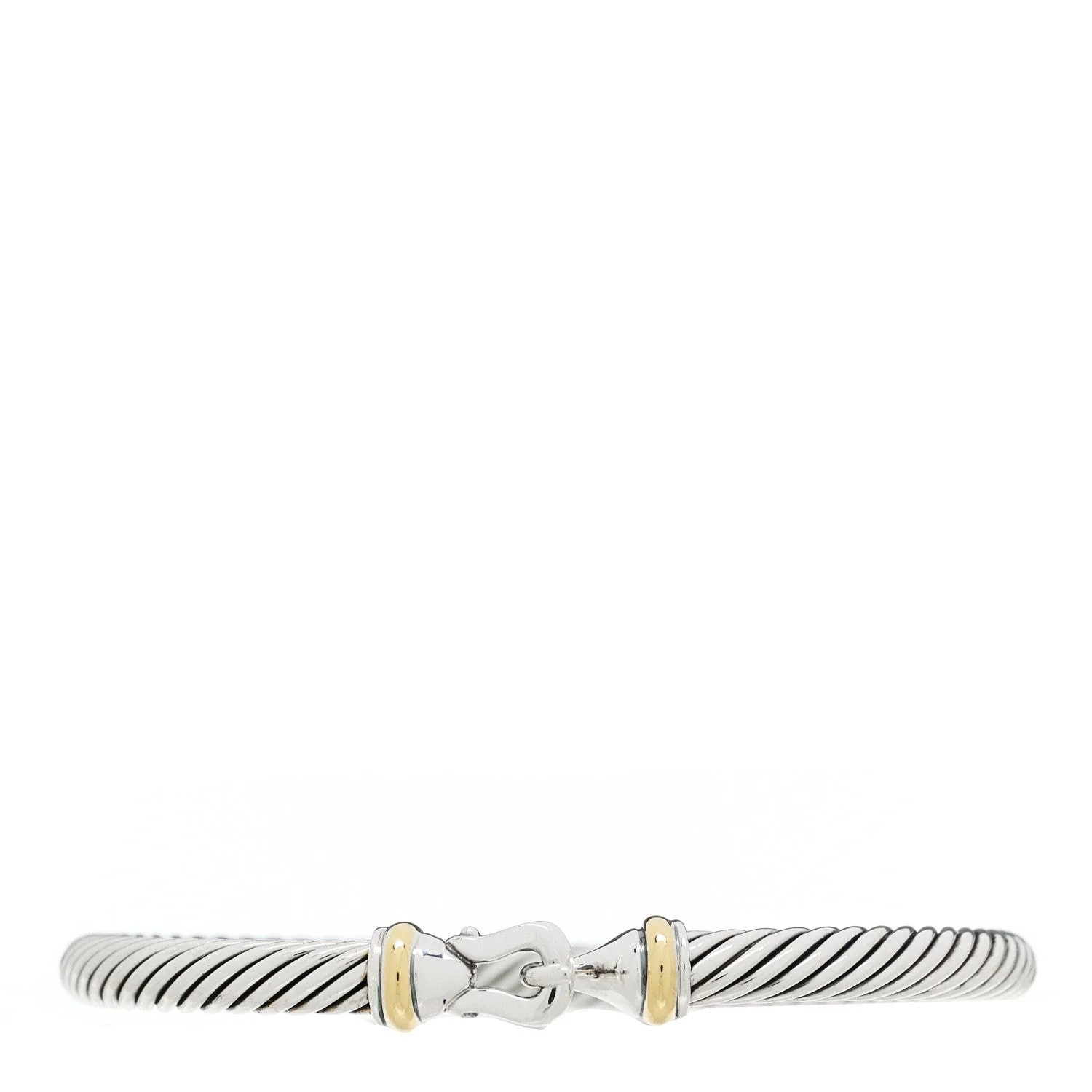David Yurman — 18K Yellow Gold 5mm Cable Classic Buckle — Jewelry — resale