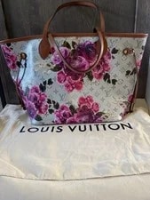 Louis Vuitton Neverfull Metallic Floral W 2
