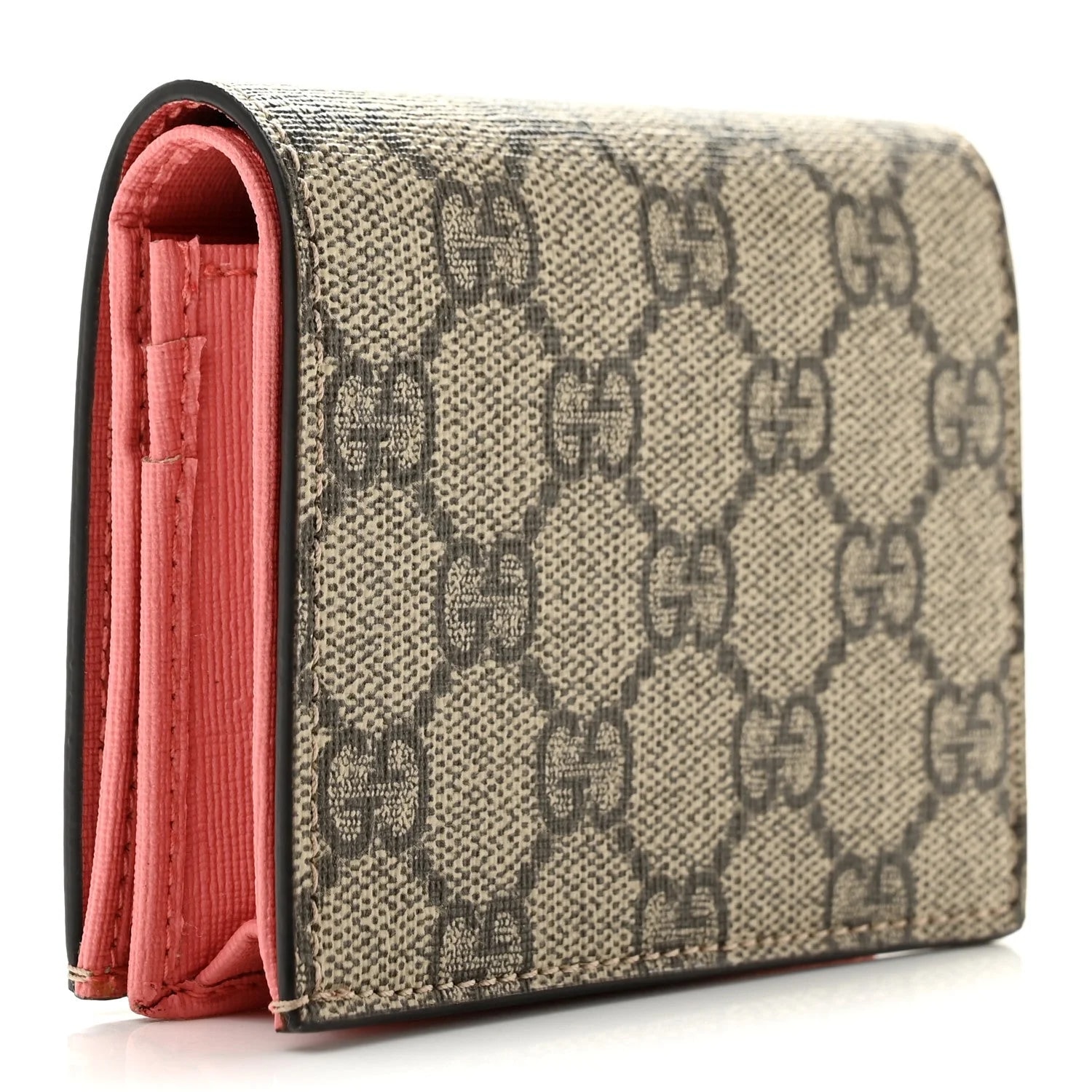 Face Embroidered Card Case Wallet 3