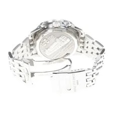 Breitling Navitimer Montbrillant Olympus A19350 42mm SS Black Dial #C3073 4