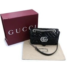 Gucci GG Marmont Small Chain 446744 With Box #BCB1126 2