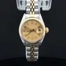 Rolex Datejust 6917 26mm Champagne Dial Fluted Steel & Gold Jubilee 3