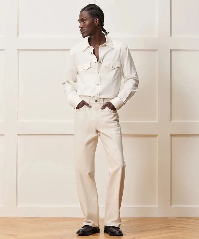 Tencel Western Shirt — streetwear — resale
