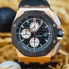 Audemars Piguet — Audemars Piguet Royal Oak Offshore Black Ceramic Gold 44mm - 26401RO — Watch — resale