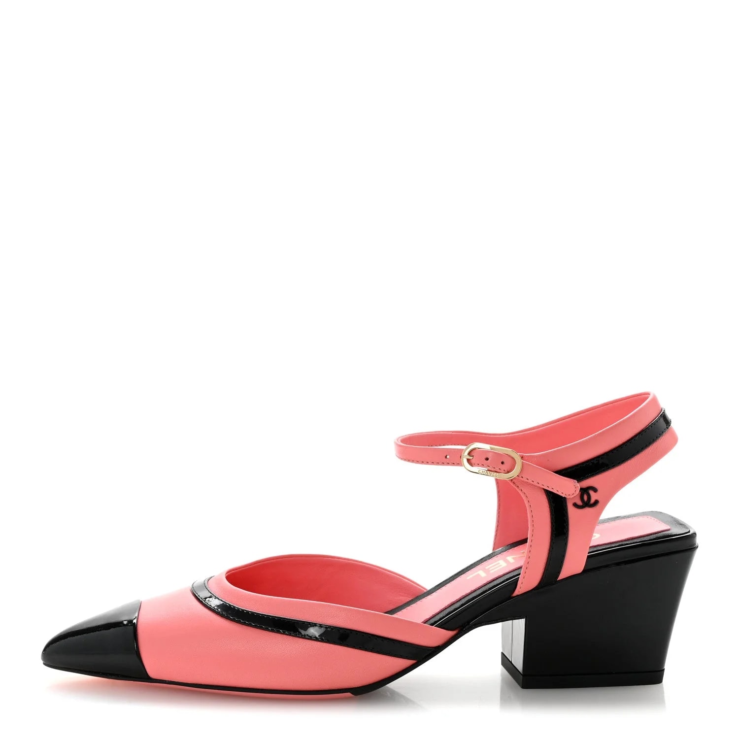 Chanel — CC Ankle Strap 38 — Designer Shoe — resale