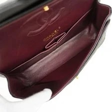 Auth [6fc4410] Chanel Matrasse W Flap WChain Caviarskin G... 4