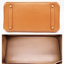 Hermes Birkin 35 □B Engraved 1998 FUJI-0 4