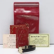 Cartier Must Vendôme Sterling Silver Ivory #VWM3439 4