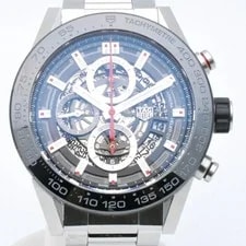 Heuer — Tag-heuer CAR2A1W Carrera Caliber 01 Chronograph Automatic Black — Watch — resale