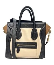 Celine 2WAY Luggage Shopper Italy Preowned Auth 3