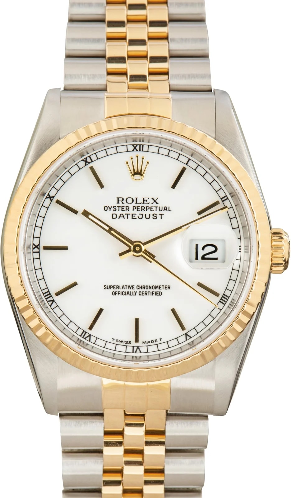 Rolex — Rolex Datejust 36 White Dial Ref 16233 — Watch — resale