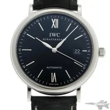 IWC Portofino IW356502 Automatic Cal.35110 Black Dial Leather 2