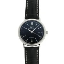 IWC Portofino IW356502 Automatic Cal.35110 Black Dial Leather 3