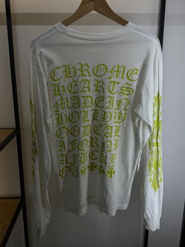 Chrome Hearts — Hearts Eye Chart Long Sleeve — streetwear — resale