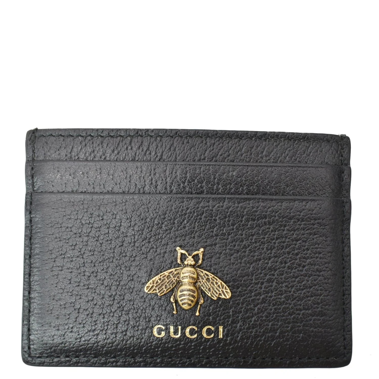 Gucci — Gucci Animalier Bee Card Case 523685 — Accessory — resale