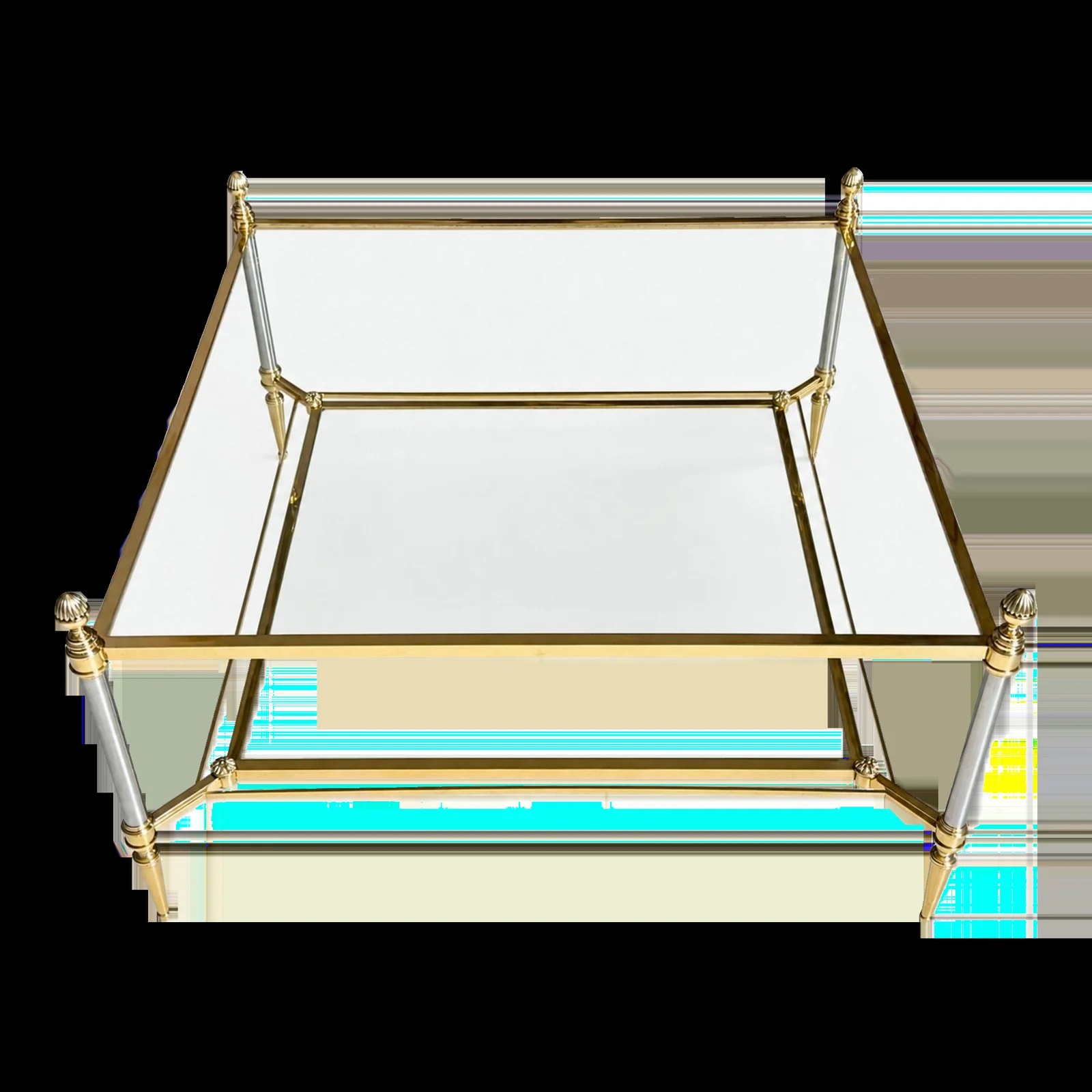 Maison Jansen — Mid-Century Maison Jansen and Brushed Two-Tier , France, Circa 1940 — Furniture — resale
